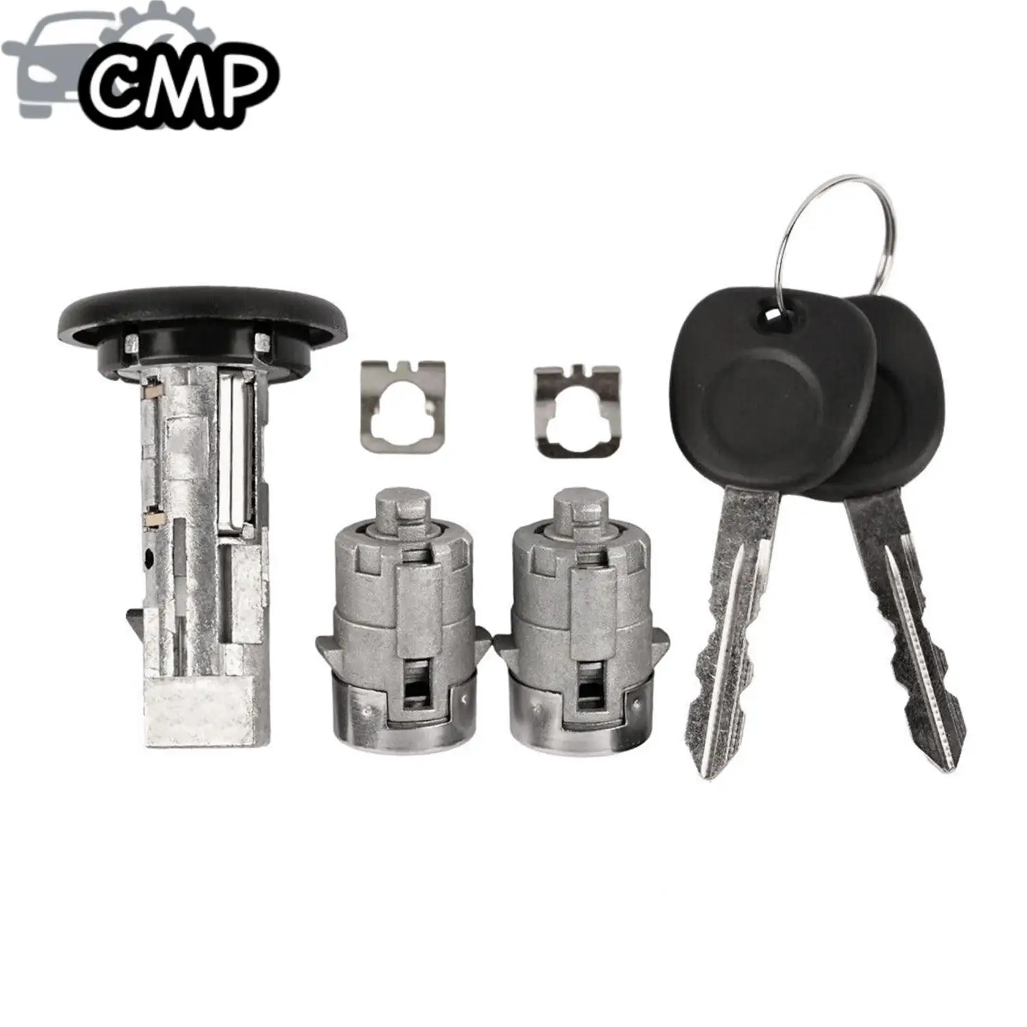

1set Car Ignition Key Switch Replacement 15298923 15298924 For 2002-2006 GMC Yukon Car Ignition Lock Repair Parts