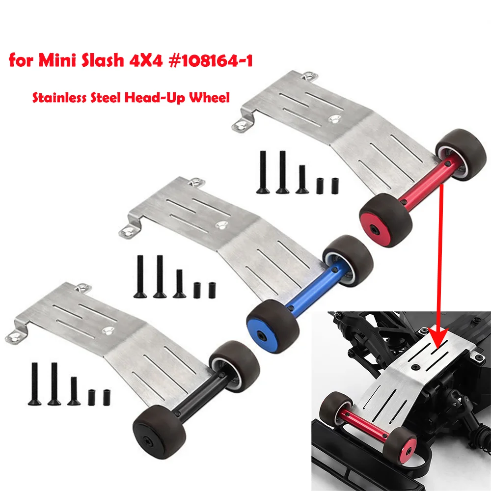 

﻿ Набор колес из нержавеющей стали для Mini Slash 4X4 # 108164-1 Комплект обновления D352 Аксессуары