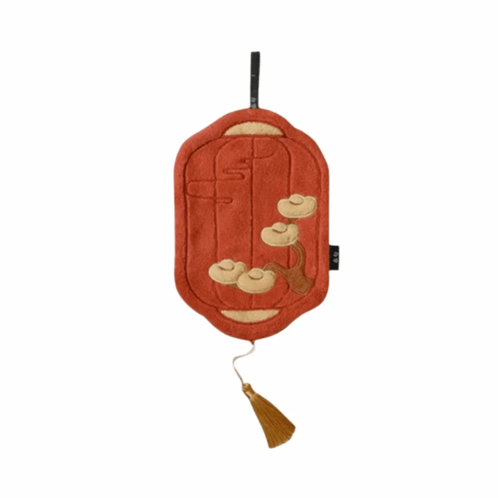 

Креативное полотенце для рук в стиле фонаря, впитывающее традиционное красное полотенце для стирки фонарей, китайская вышивка, быстросохнущее