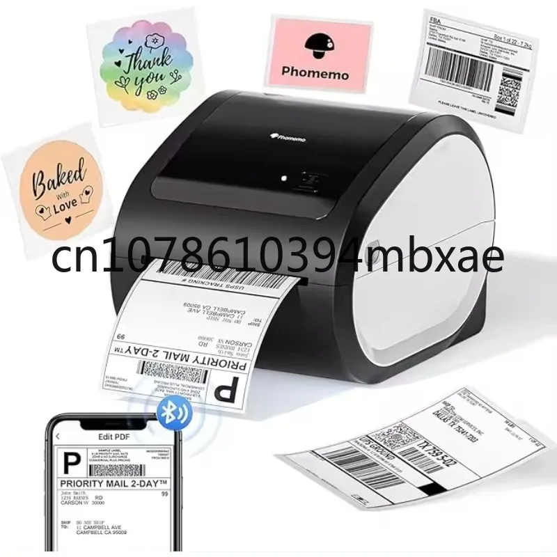 Phomemo D520 Thermal Label Printer Wireless BT Portable Mobile Printer Barcode Printer Labeling machine Support QR Code