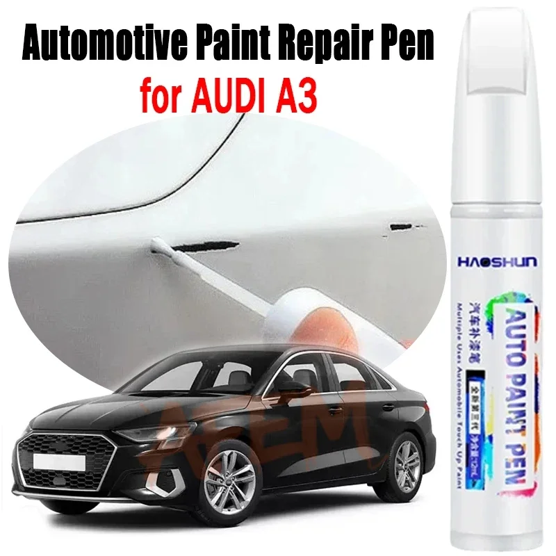 For AUDI A3 Automotive Paint Repair Pen Touch-Up Pen Paint Scratch Remover No color differenceCar Paint Care Accessories