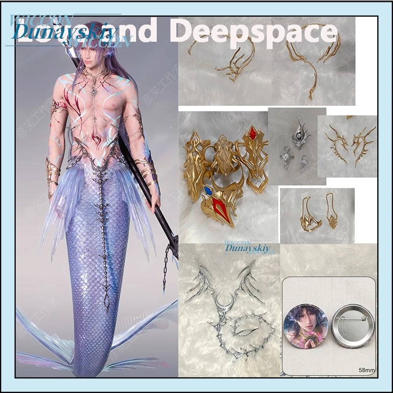 Game Love and Deepspace Cosplay Props Merchandise for Rafayel Submerged Eclipse Series Role-play Accessories 3D Printed