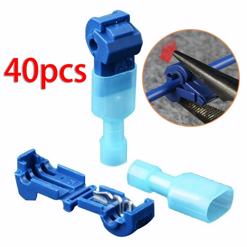 Convenient Durable Useful Connectors Terminals Wire Electrical Electricity Plastic Quick disconnect Attachment