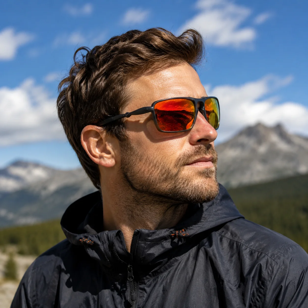

Hot Sale Polarized Sunglasses Men Women Square Frame Zinc Alloy UV400 Driving Fishing Cycling Outdoor Sun Glasses