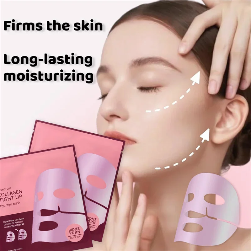 

Collagen Face Mask Shrink Pores PDRN Low Molecular Weight Lift Firm Facial Skin Anti-Aging Moisturizing Hydrating Overnight Mask