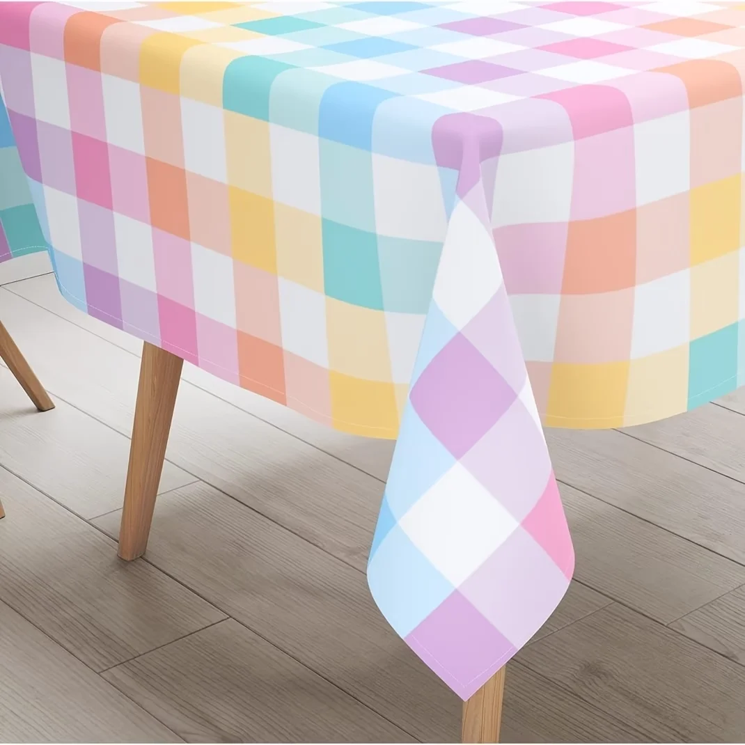 Colorful Tablecloth Decoration,wedding decorations,summer decoration,garden decor for outside,outdoor decor