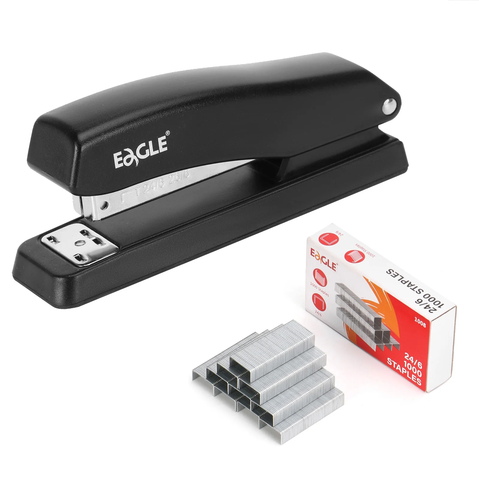 EAGLE Stapler with 1000 Staple Rotatable Anvil, 7.2cm Feed D