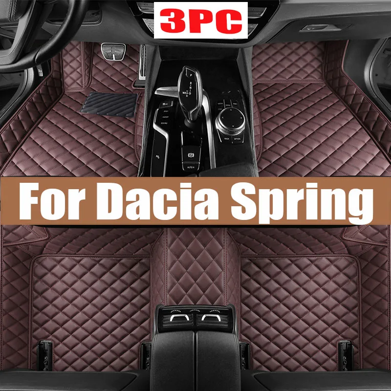 

Car Floor Mats For Dacia Spring Electric Renault City K-ZE Renault Kwid E-Tech Electric 2021~2023 Waterproof Pad Car Accessories