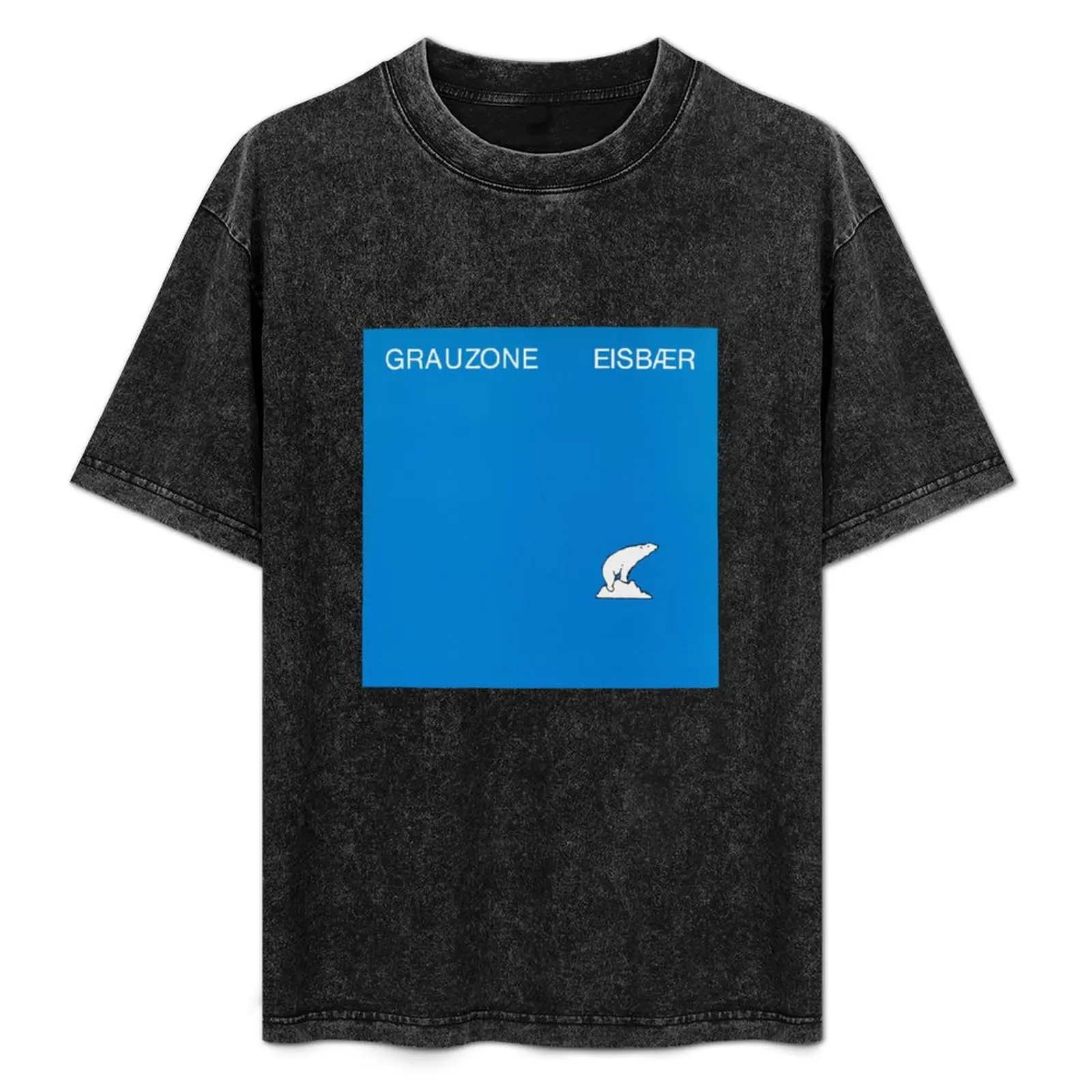 grauzone eisbaer T-Shirt Stylish Print Short Sleeve Tee