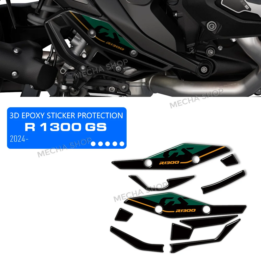 

For R1300GS 2023 2024 2025 2026 Motorcycle Accessories Resin Decal Protection Kit Heel Protector Stickers
