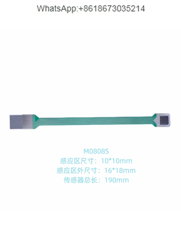 M0808S Distributed Flexible Thin Film Pressure Sensor Robot Tactile Grip Induction Piezoresistive FSR