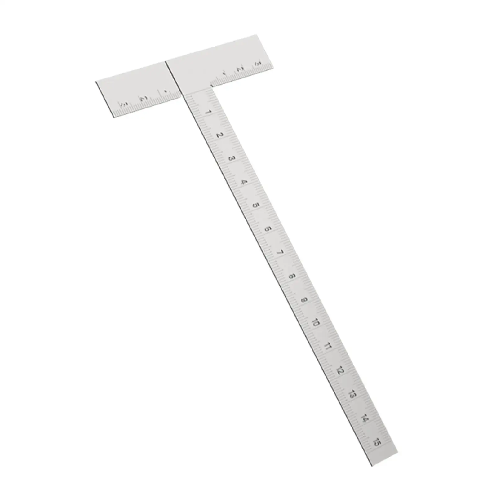 

T Square Ruler Measurement Teaching Supply Drafting Ruler Stainless Steel for Drawing Engineer Crafting DIY Crafts Office Home