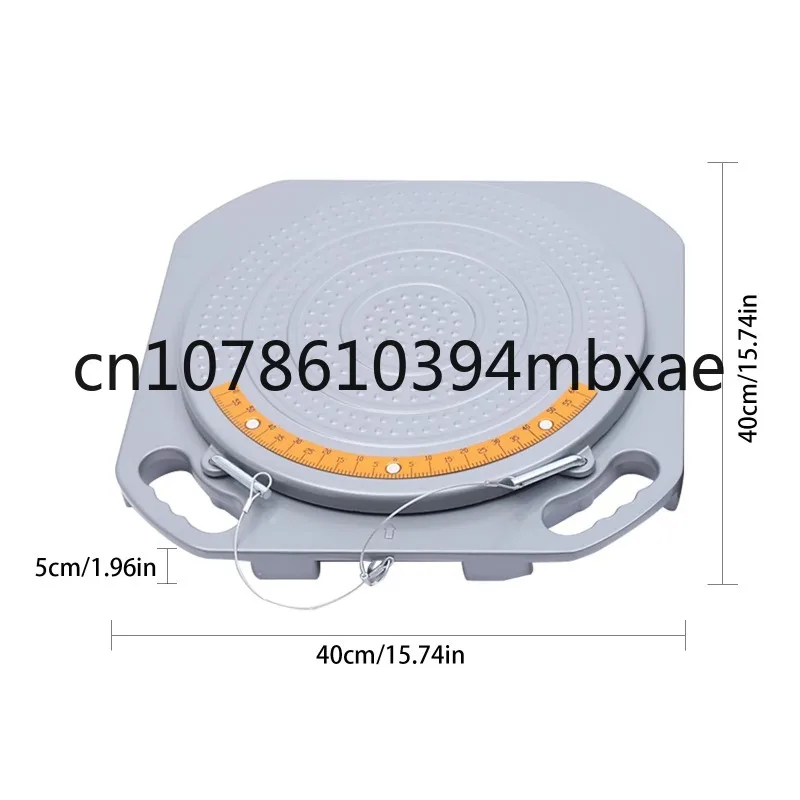 Wheel Aligner System Turnplates Turntables Radius Plates with Scale 2 Ton Load Capacity for Alignment Scissor Lift 4-Post Lift