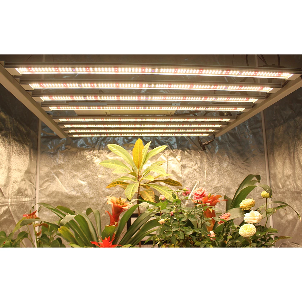 Imagem -06 - Led Grow Light Bar Kit Completo Ligar e Desligar Crescer Tenda Samsung Lm301h Evo v5 240w 320w 480w 600w Mais Recente 2023