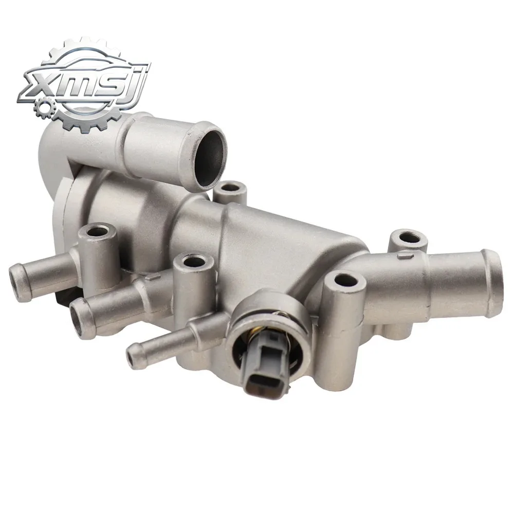 1149617 2S6G9K478A2B 256G-8A586AL-KIT termostato de aluminio con carcasa + Sensor y juntas para Ford Fiesta Mk5 1,3 Duratec