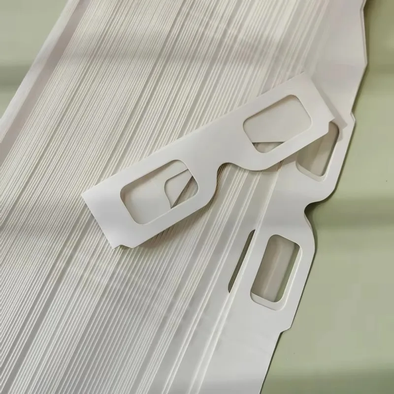 JXJZ 50 Piece 3D Glasses Heart Shaped Diffraction 3