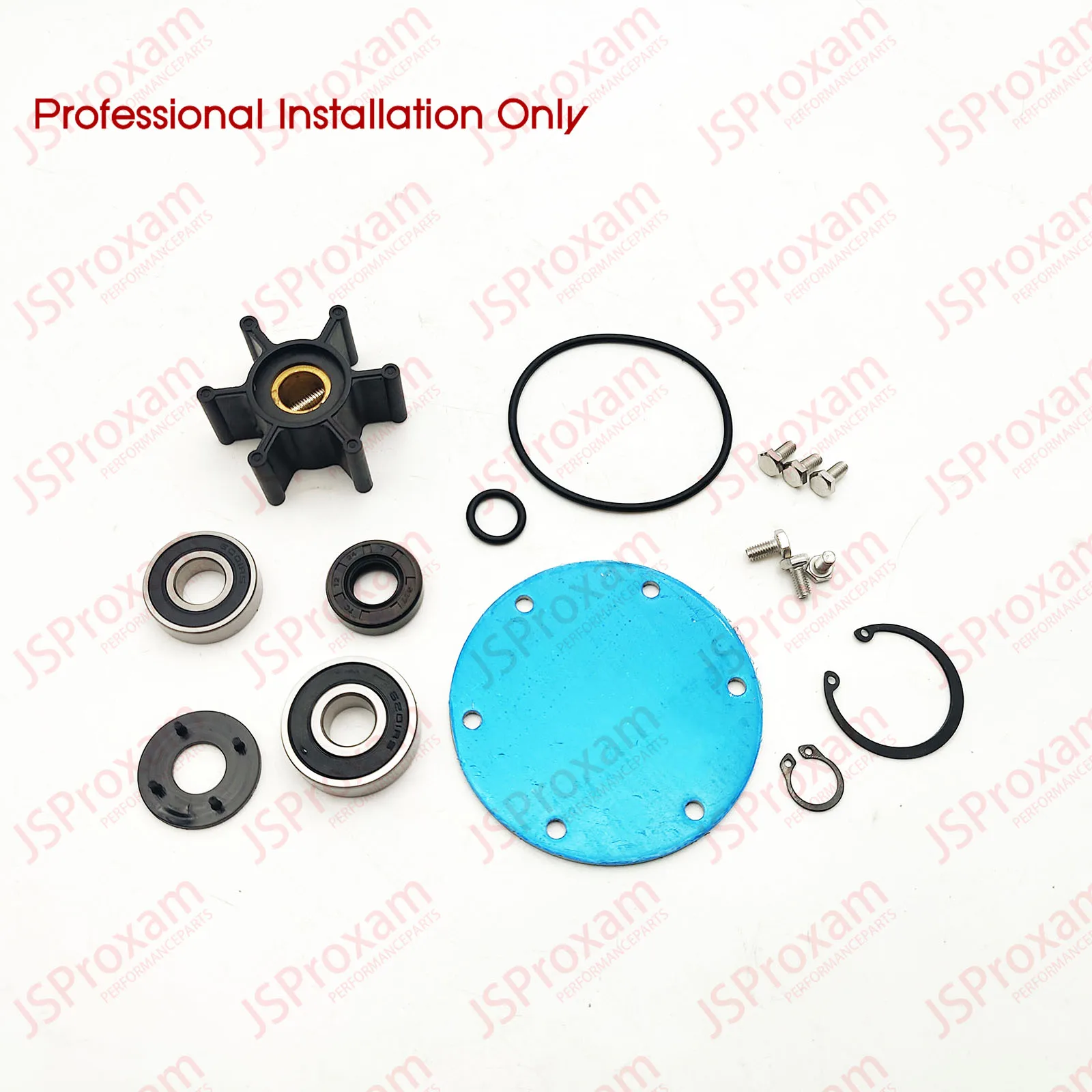 128377-42500 Replaces Fit For Yanmar Marine 128990-42510 2YM15 3YM20 3YM30 Water Pump Major Rebuild Kit