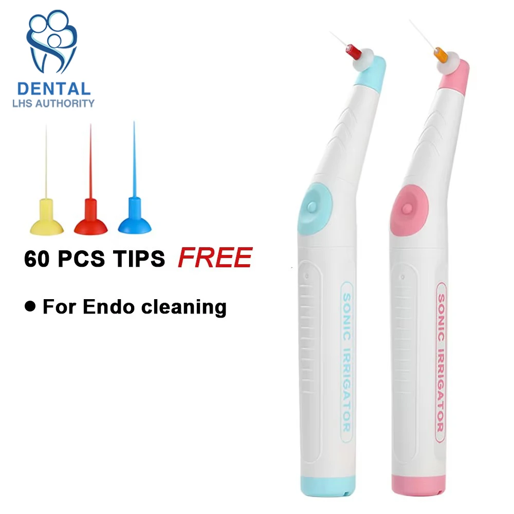 Dental Root Canal Sonic Irrigator Activator Endodontic Cleaning 60pcs Endo Tips  Dentistry Instrument