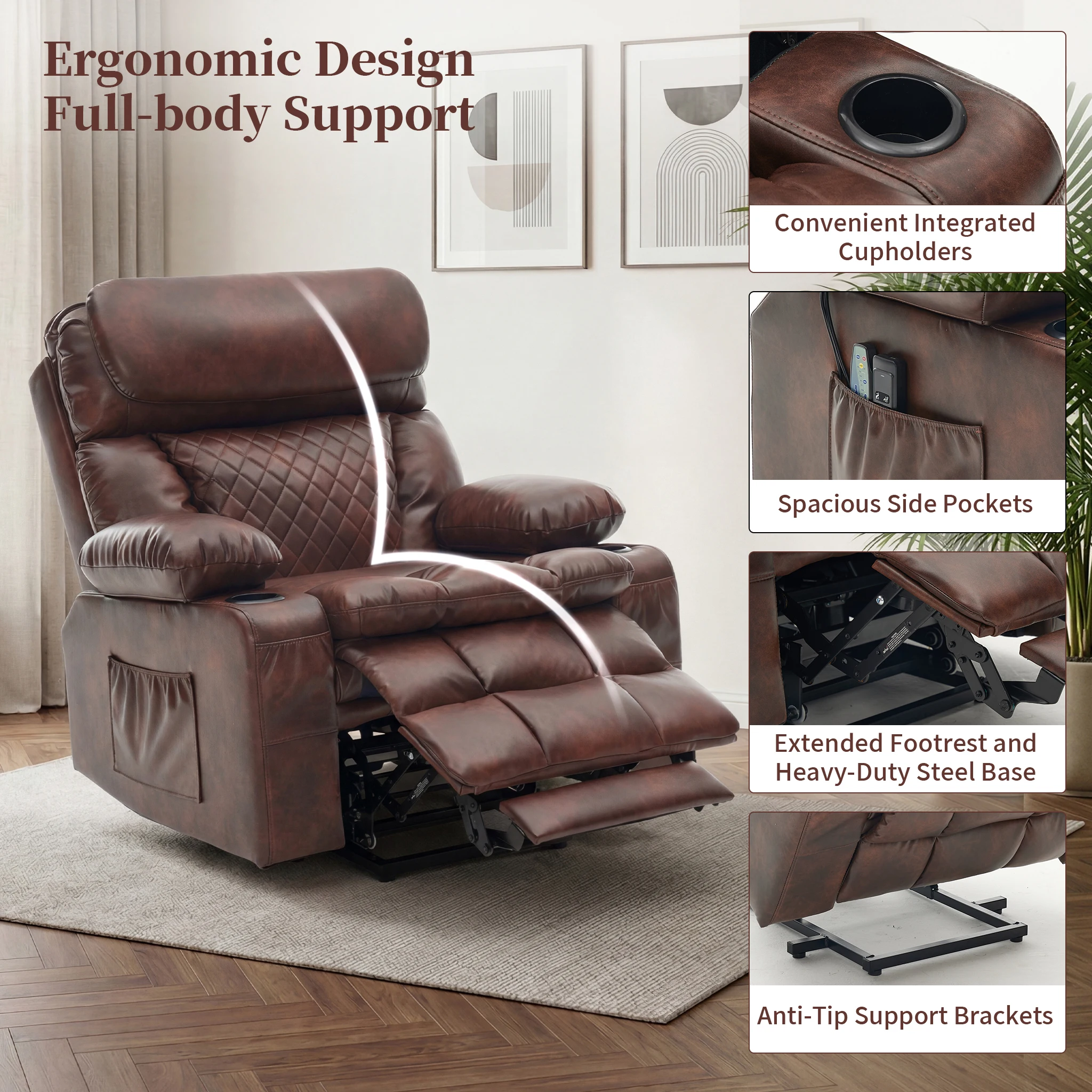 Redlife Oversized Dual Motor P - đánh giá và giá Massage Chair Zero Gravity