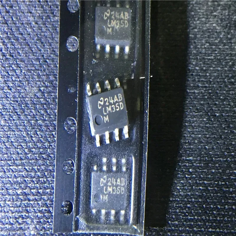 10Pcs LM35DMX LM35DM LM35D NS SOP-8 New imported original, can be shot directly, sample