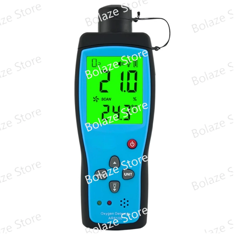 

AR8100 Oxygen O2 Concentration Content Handheld Portable Testing Instrument Industrial Grade