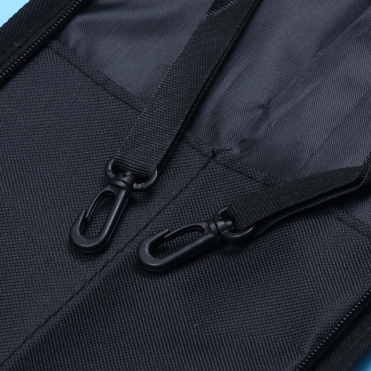 

1pc Drum Stick Bag Portable Thickened Storage Pouch For Maple Wood Drumsticks 5A Size With Double Hooks Large Capacity