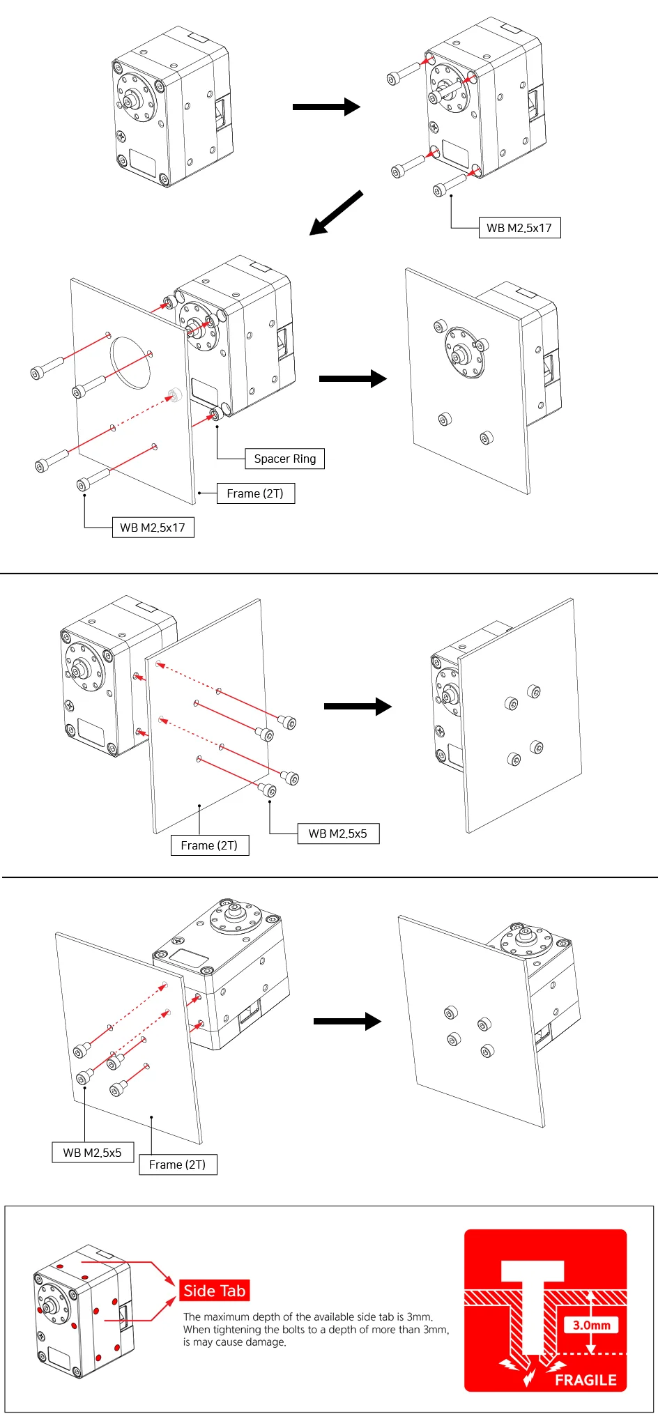 ROBOTIS DYNAMIXEL XH540-W270-T servo Dynamixel special steering engine for robot