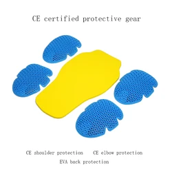 New Matching protective gear for DUHAN Motorcycle Jackets CE Elbow Guard  Shoulder Pad and EVA  Back protection