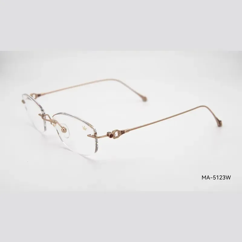 Women's Fashionable Reading Optical Eyeglasses Jewelry Glasses High Quality Anti-Blue Light Blocking Eyeglasses