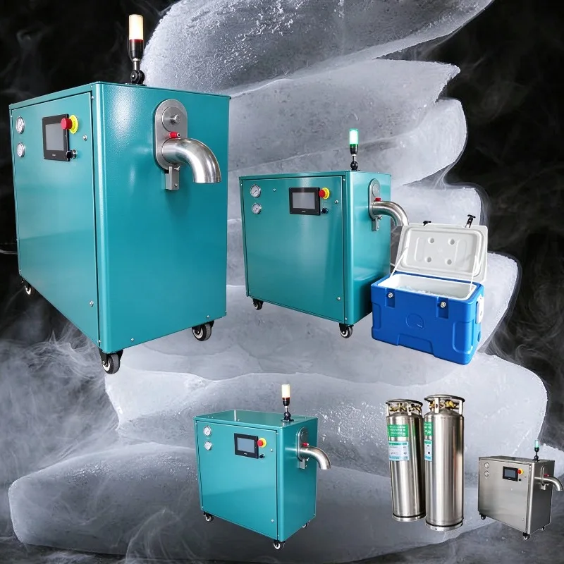 Professional Dry Ice Pelletizer Machine CE Certified Stainless Steel CO2 Granulator Maker Industrial Dry Ice Blasting Cleaning