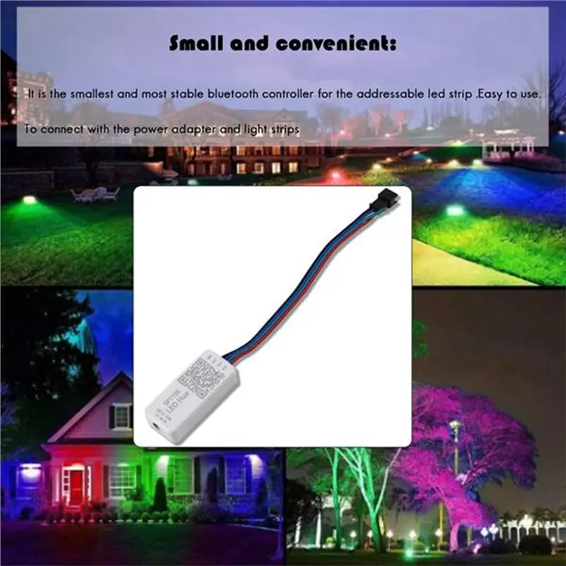 Year-Round Sale SP110E Mini Bluetooth Controller For 5-24V WS2811