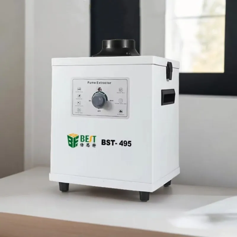 

BST- 495 Hair Nails Eyelash Extension Fume Extractor Dust and Smoke Absorber Collector for Beauty Salon