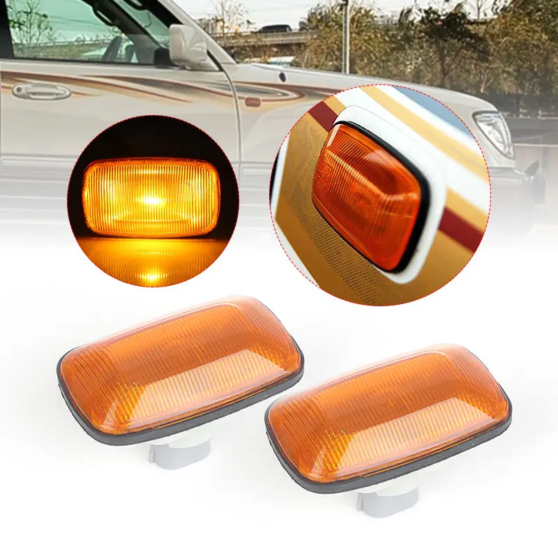 81730-20191 Luz de señal de giro de guardabarros de coche lámpara de posición lateral para Land cruiser 100 1998- 2007 para Toyota Hilux LN145 LN166 1997-2005