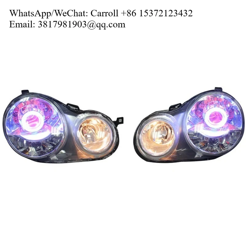 

Bi-Xenon Headlights For Volkswagen Polo 9N Hi-Low Beam Projector Lens With H1 Xenon Light Source
