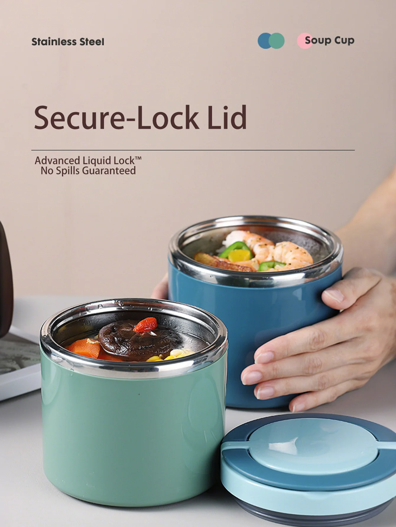 

630mlLeak-Proof Lunch Box: Fresh & On-the-Go