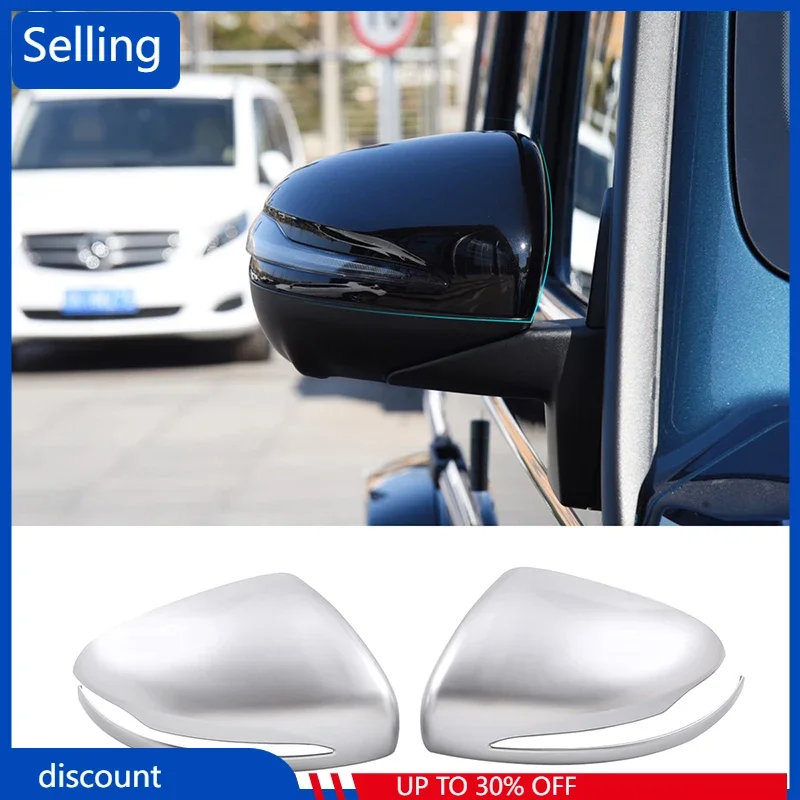 

Car Exterior ABS Side Door Rear view Mirror Cap Cover Trim Accessories For Benz G Class W463 2019-2020 sba