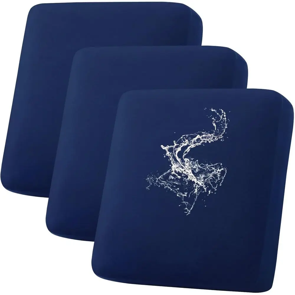 

hyha Waterproo Couch Cushion Covers, Stretch Soa Couch Seat Slipcover or Dog Washable, Non-Slip Waterproo Outdoor Cushion Covers