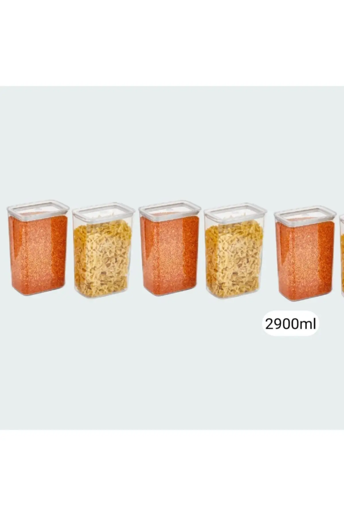 

DOLBOVI Vipahmet 5 Adt 2900 ml Sude rectangular storage containers 5 pcs