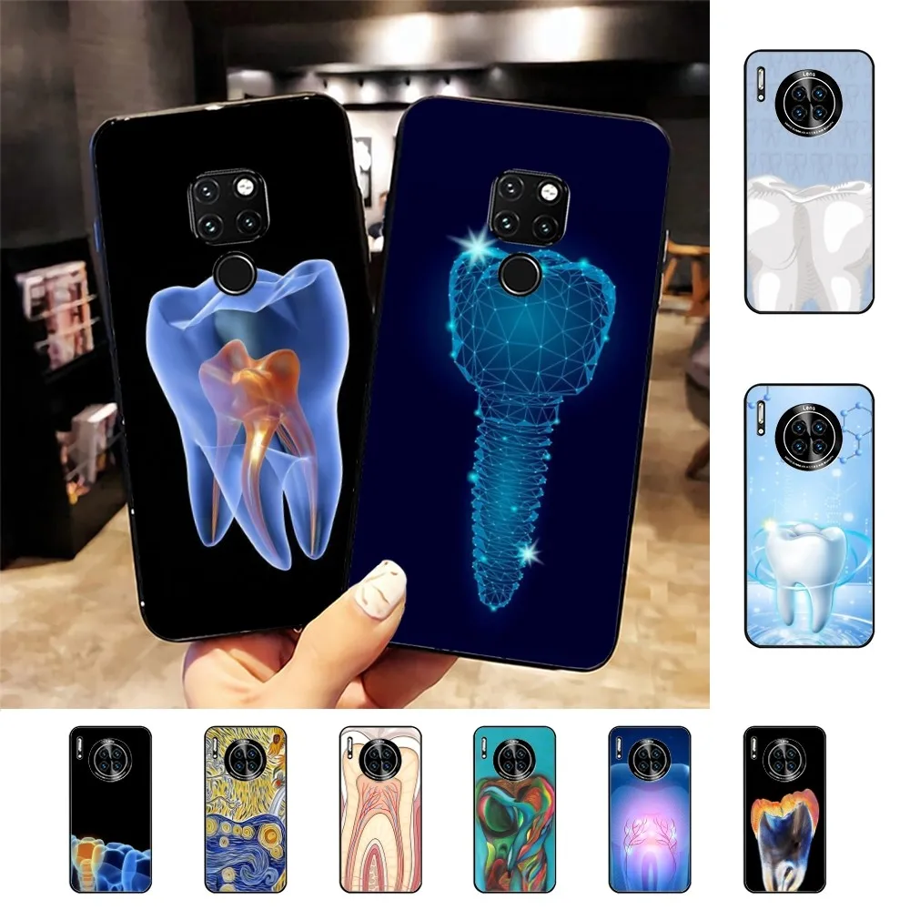 Dentist Tooth art Phone Case For Huawei Mate 10 20 30 40 50 lite pro Nova 3 3i 5 6 SE 7 pro 7SE