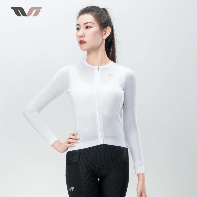 

ROCKBROS TVI Women Bicycle Jerseys Spring Summer Breathable Quick Dry Long Sleeves Bike T-shirts MTB Road Sports Cycling Tops