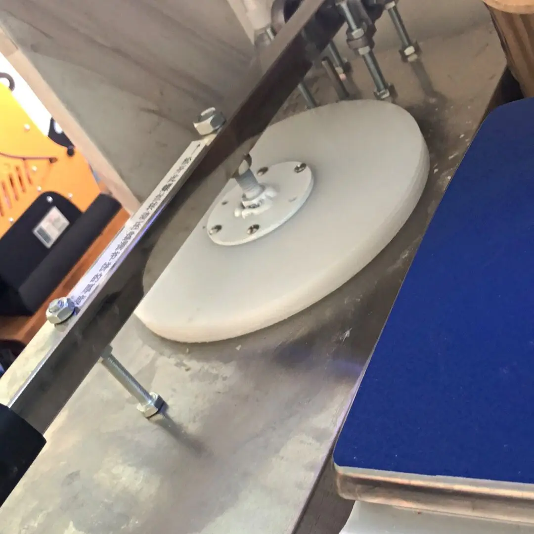 

Коммерческий ручной пресс для теста 18 см, машина для раскатки теста, машина для прессования теста для пиццы