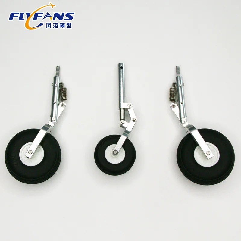 Flyfans 64mm L-39 avec train d'atterrissage rétractable et feux de Navigation, ensemble de train d'atterrissage, accessoires à voilure fixe