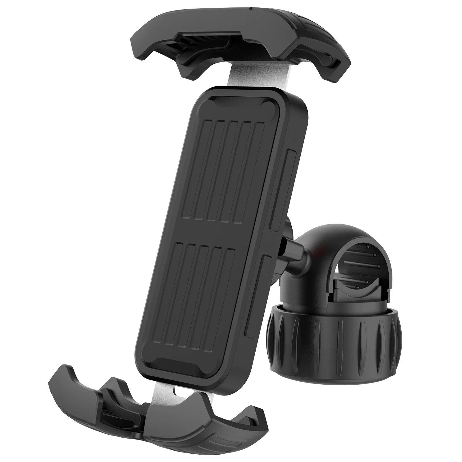 Bike Phone Holder Motorcycle Bicycle Phone Mount Motorcycle Handlebar Cell Phone Clamp Scooter Phone Clip for iPhone Andriod