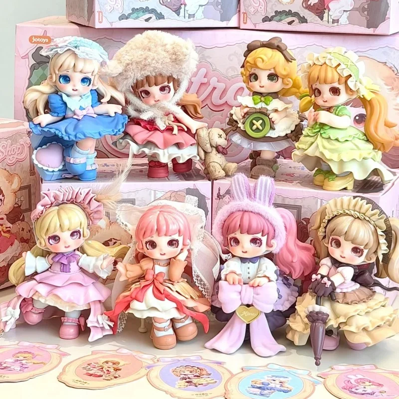 

Genuine Jotoys Miana Retro Shop Series Blind Box Pvc Figure Desktop Ornament Doll Collect Mysterious Boxes Girl Surprise Gift