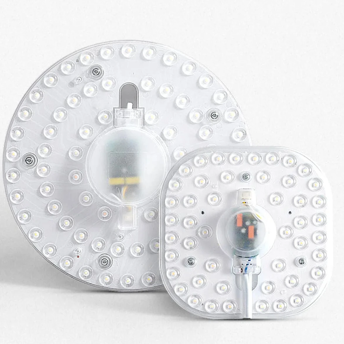 36W 24W 18W 12W LED 원형 사각 천장등 AC 220V