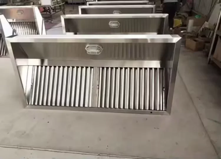 تخصيص مطعم المطبخ طباخ هود جزيرة شفاط المطبخ استخدام مرشح شفاط المطبخ الفولاذ المقاوم للصدأ التجاري