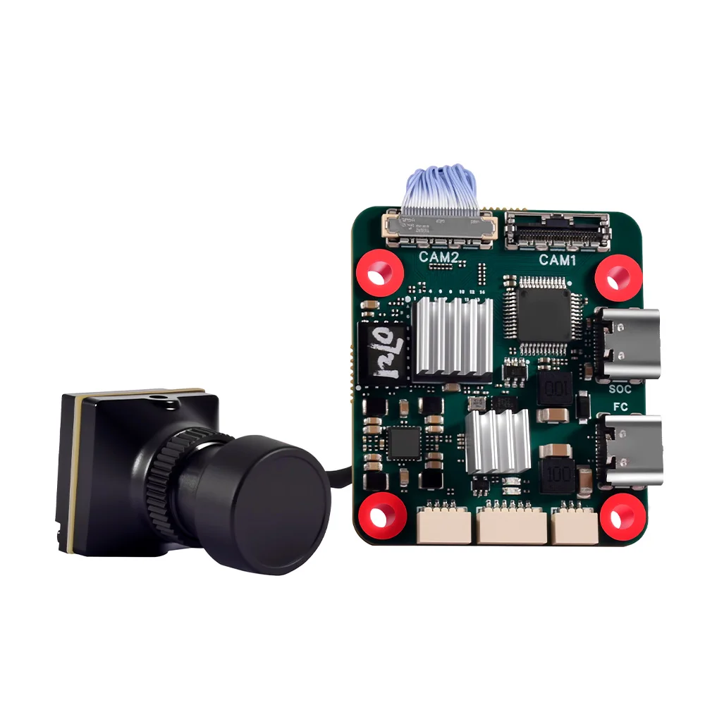9IMOD 2‑in‑1 AI Tracking BetaFlight Flight Controller Single/Dual‑Camera for 5‑18
