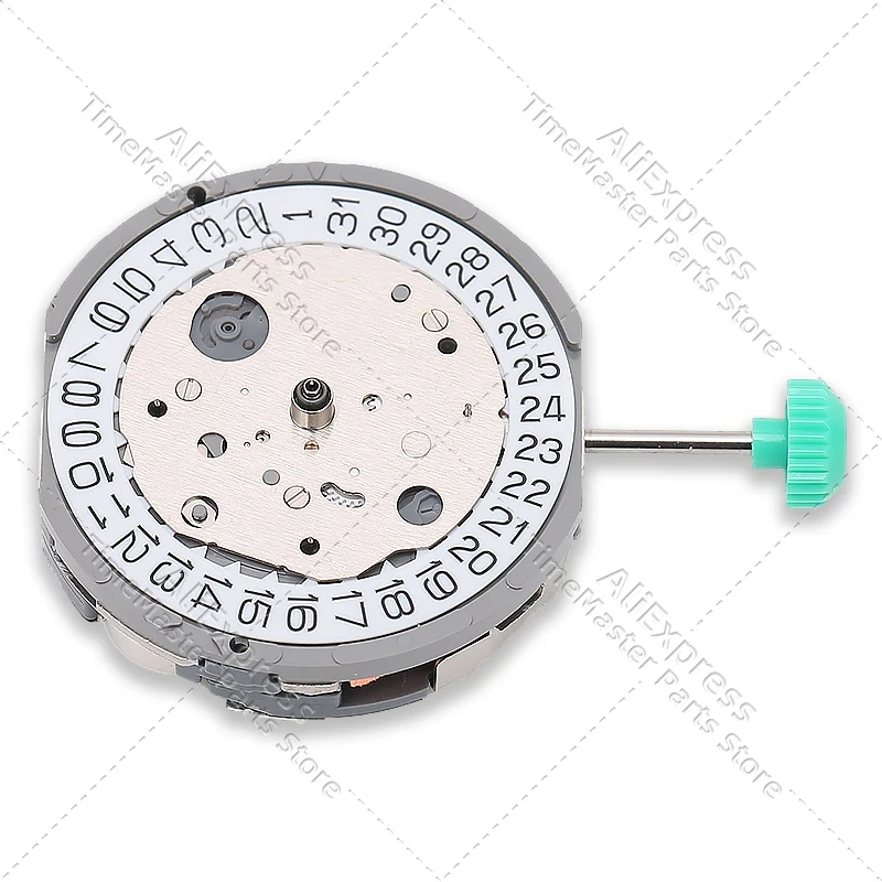 Fs26 cronógrafo movimento de quartzo multifuncional design de sete mãos com 3 olhos data às 4.5 peças de reparo de relógio de substituição