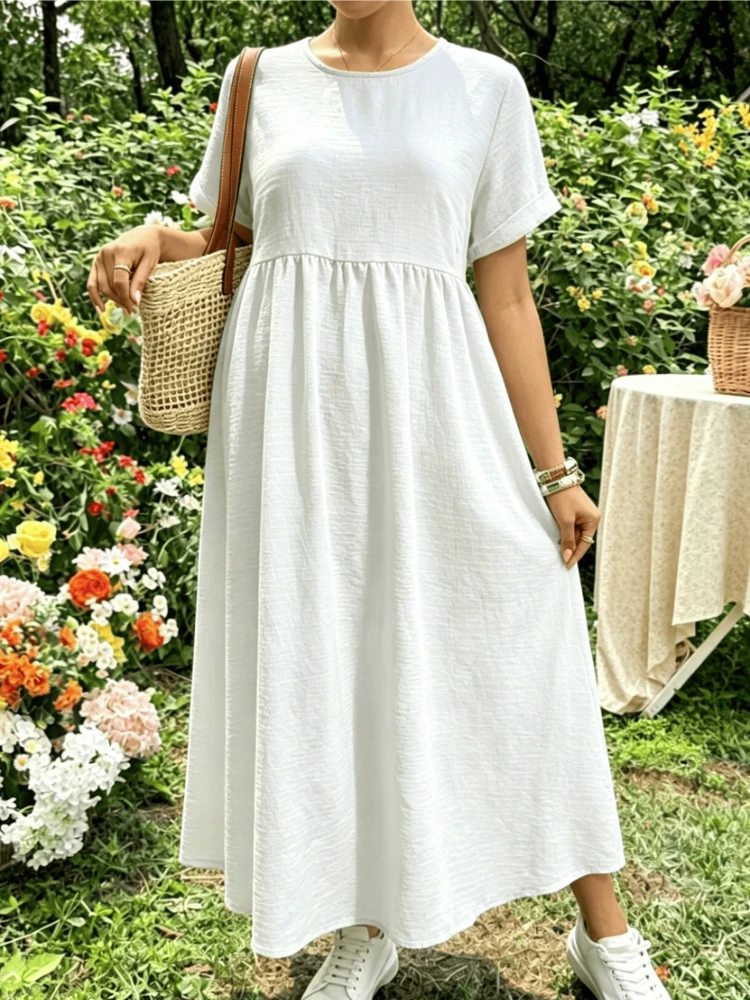 Maternity Wear - Gaun Hamil Wanita Musim Panas Model