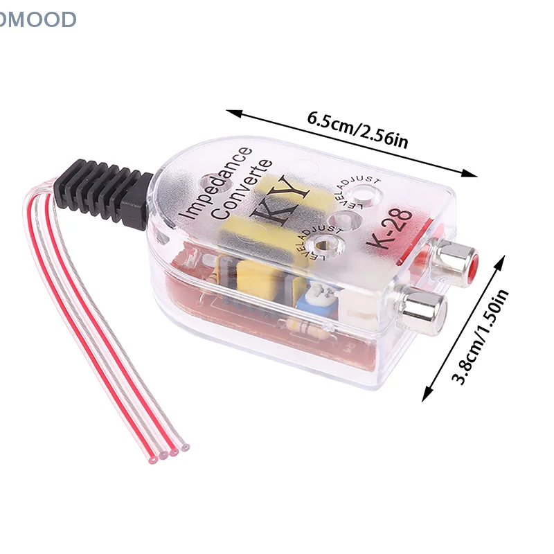 Amplificador de Audio para CD de coche, Subwoofer de Audio, divisor de frecuencia alta a baja, convertidor, filtro regulador